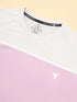 Men Colorblock Slim Fit Crew Neck T-shirt with TECHNO COOL+