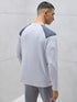 Men Colorblock Slim Fit Crew Neck T-shirt with TECHNO COOL+