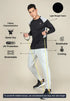 Men Colorblock Slim Fit Crew Neck T-shirt with TECHNO COOL+