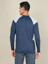 Men Colorblock Slim Fit Crew Neck T-shirt with TECHNO COOL+