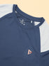 Men Colorblock Slim Fit Crew Neck T-shirt with TECHNO COOL+
