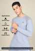 Men Colorblock Slim Fit Crew Neck T-shirt with TECHNO COOL+
