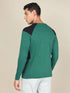 Men Colorblock Slim Fit Crew Neck T-shirt with TECHNO COOL+