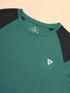 Men Colorblock Slim Fit Crew Neck T-shirt with TECHNO COOL+
