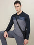 Men Colorblock Slim Fit Polo T-shirt with TECHNO COOL+