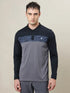 Men Colorblock Slim Fit Polo T-shirt with TECHNO COOL+