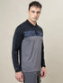 Men Colorblock Slim Fit Polo T-shirt with TECHNO COOL+
