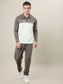 Men Colorblock Slim Fit Polo T-shirt with TECHNO COOL+