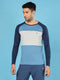 Men Colorblock Slim Fit Crew Neck T-shirt with TECHNO COOL+