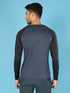 Men Colorblock Slim Fit Crew Neck T-shirt with TECHNO COOL+