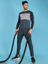 Men Colorblock Slim Fit Crew Neck T-shirt with TECHNO COOL+