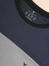 Men Colorblock Slim Fit Crew Neck T-shirt with TECHNO COOL+