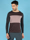 Men Colorblock Slim Fit Crew Neck T-shirt with TECHNO COOL+
