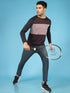 Men Colorblock Slim Fit Crew Neck T-shirt with TECHNO COOL+