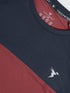 Men Colorblock Slim Fit Crew Neck T-shirt with TECHNO COOL+