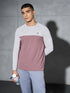 Men Colorblock Slim Fit Crew Neck T-shirt with TECHNO COOL+