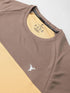 Men Colorblock Slim Fit Crew Neck T-shirt with TECHNO COOL+