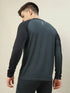Men Colorblock Slim Fit Crew Neck T-shirt with TECHNO COOL+