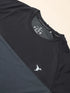 Men Colorblock Slim Fit Crew Neck T-shirt with TECHNO COOL+