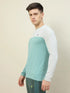 Men Colorblock Slim Fit Crew Neck T-shirt with TECHNO COOL+