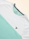 Men Colorblock Slim Fit Crew Neck T-shirt with TECHNO COOL+