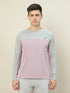 Men Colorblock Slim Fit Crew Neck T-shirt with TECHNO COOL+