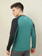 Men Colorblock Slim Fit Crew Neck T-shirt with TECHNO COOL+