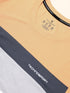 Men Colorblock Slim Fit T-shirt with MATPIQ