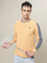Men Colorblock Slim Fit Crew Neck T-shirt with MATPIQ (Pack of 2)