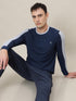 Men Colorblock Slim Fit Crew Neck T-shirt with MATPIQ (Pack of 2)