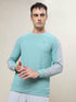 Men Colorblock Slim Fit Crew Neck T-shirt with MATPIQ (Pack of 2)