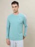 Men Colorblock Slim Fit Crew Neck T-shirt with MATPIQ