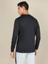 Men Self Design Slim Fit Henley Neck T-shirt with MATPIQ