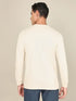 Men Self Design Slim Fit Henley Neck T-shirt with MATPIQ