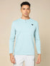 Men Self Design Slim Fit Henley Neck T-shirt with MATPIQ