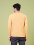 Men Cubic Melange Slim Fit Round Neck T-shirt with TECHNOCOOL+
