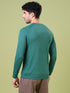 Men Cubic Melange Slim Fit Round Neck T-shirt with TECHNOCOOL+