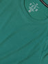 Men Cubic Melange Slim Fit Round Neck T-shirt with TECHNOCOOL+