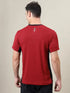 Men Colorblock Slim Fit Crew Neck T-shirt with TECHNO COOL+