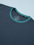 Men Colorblock Slim Fit Crew Neck T-shirt with TECHNO COOL+