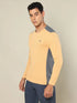 Men Colorblock Slim Fit Crew Neck T-shirt with TECHNO COOL+