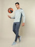 Men Colorblock Slim Fit Crew Neck T-shirt with TECHNO COOL+
