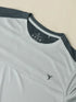 Men Colorblock Slim Fit Crew Neck T-shirt with TECHNO COOL+