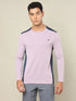 Men Colorblock Slim Fit Crew Neck T-shirt with TECHNO COOL+