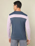Men Colorblock Slim Fit Crew Neck T-shirt with TECHNO COOL+