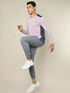 Men Colorblock Slim Fit Crew Neck T-shirt with TECHNO COOL+