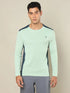Men Colorblock Slim Fit Crew Neck T-shirt with TECHNO COOL+