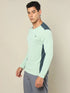 Men Colorblock Slim Fit Crew Neck T-shirt with TECHNO COOL+