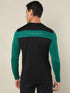 Men Colorblock Slim Fit Crew Neck T-shirt with TECHNO COOL+