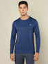 Men Colorblock Slim Fit Crew Neck T-shirt with TECHNO COOL+